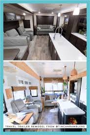 Check out these new models and renovations 25 Awesome Travel Trailer Remodel Before And After Costs Designs