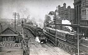 Train Leaving Newcastle For Belmont Nsw N D By Cultural Collections University Of Newcastle Newcastle Newcastle Town Australia History
