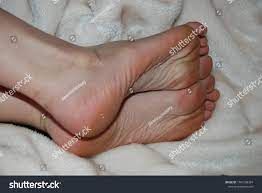 Barefoot Wrinkled Soles Sides Feet On Stock Photo 1763108324 | Shutterstock