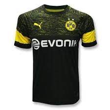 We also see that nike and. Puma Men S Bvb Dortmund 18 19 Away Jersey Black Yellow 753317 02 Puma Mens Dortmund Black N Yellow