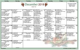 December 2018 Memory Care Activity Calendar Senior Activities Memory Care Activities Dementia Activities