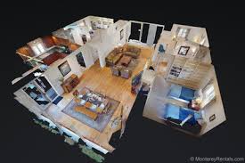Exterior materials are called out. 3 Bedroom Quiet Retreat House Pacific Grove Ca