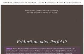 Kesatuan adalah keseimbangan antara gagasan/pikiran dan keseimbangan struktur bahasa yang dipakai. Perbedaan Perfekt Dan Prateritum Dalam Bahasa Jerman Lanjutan
