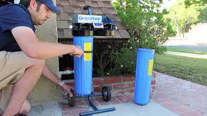 Alternatively you could get one of those leaf blowers and blow dry your car. Spotless Car Wash Water De Ionizing Filtration System Set Up And Use Dic 20 By California Car Cover Youtube