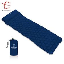 Hitorhike Inflatable Sleeping Pad Moisturepro Camping Mat With Pillow Air Mattress Cushion Sleeping Bag Air Sofa Camping Sleeping Pad Sleeping Pads Camping Pad