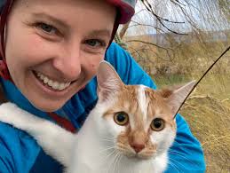 CCR's Eastside volunteers got an early start to help a kitty in Ellensburg  yesterday. After braving a night in the tree with thunder, lightning, heavy  rains and high winds they didn't want