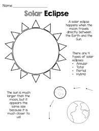 Back to 20 solar eclipse coloring page. Solar Eclipse Craft Coloring Sheet By First Grade Funzies Tpt