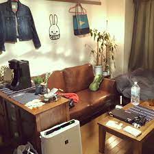 机 一人暮らし 観葉植物 1k ひとり暮らし コーヒーメーカー などのインテリア実例 2016 05 04 04 04 55 roomclip ルームクリップ インテリア インテリア 実例 模様替え