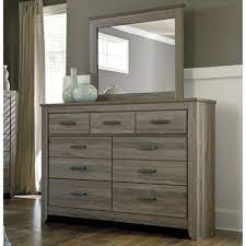 Maybe you would like to learn more about one of these? Signature Design By Ashley Zelen 5 Piece Queen Bedroom Set In Warm Gray Nebraska Furniture Mart