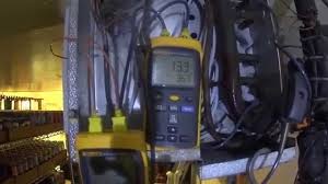 That is place where you need to take pressure and pipe temperature measurements for calculating superheat. Walk In Cooler Charging And Cleaning The Evaporator Coil Part 4 Youtube