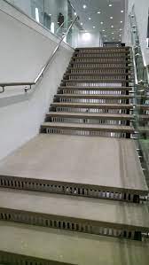 Polished Concrete Stair Treads Concrete Stairs Stairs Concrete Design