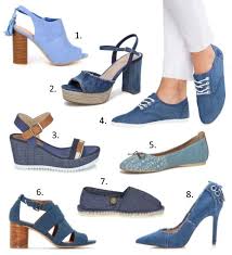 Tendances Chaussures Printemps Ete 2017 Le Denim Chaussure Printemps Chaussure Printemps Ete