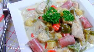 Creamy Chicken Pastel Youtube