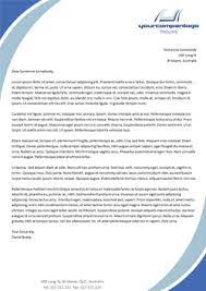 A letterhead is often considered to be a legal document as it is used in all official correspondences of the company. Free Letterhead Templates And Free Letterhead Samples