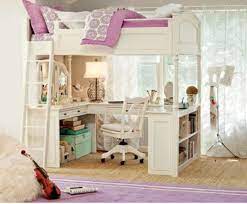 Our collection features a variety of styles to fit any age group. Cute Bunk Bed With Desk At Bottom Purple And White Girls Loft Bed Girls Bedroom Furniture Girl Room