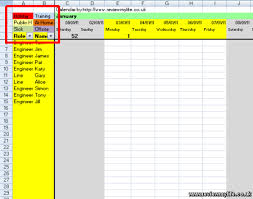 Free excel staff holiday planner template. 2011 Staff Holiday Planner