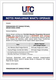 Al bukhari dan muslim)11 ü waktu minimal seseorang teranggap mendapatkan shalat adalah dengan mendapatkan satu raka'at. Hebahan Waktu Operasi Utc Sungai Petani Info Sungai Petani Facebook