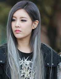 Eye Candy 23 Idols Who Rocked Platinum Silver Hair Silver Grey Hair Hair Styles Hair Inspiration