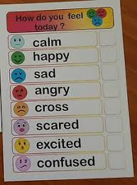Details About My How Do You Feel Today Chart Helps Your Child To Understand Their Emotions