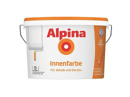 Ausgezeichnete farbqualität für perfekte oberflächen. Alpina Innenfarbe 10 L Weiss Matt Real De