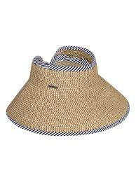 Kiss The Ocean Capeline Straw Visor 192504199080 Roxy Straw Visor Visor Sun Hats For Women