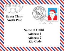 You can also use white cardstock for a more sturdy envelope appropriate for a greeting card. Free Personalized Printable Letter From Santa To Your Child