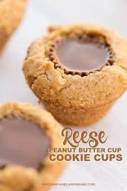 Reese Peanut Butter Cup Peanut Butter Cookies Dessert Recipes Easy Cookie Cups Recipe Best Dessert Recipes