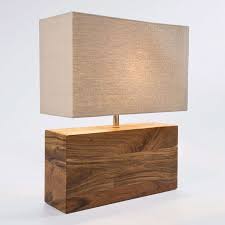 Epingle Par Mathil De Sur Maison Lampe A Poser Bois Luminaire Bois Lampe Bois
