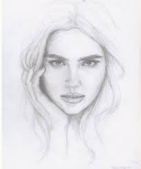 How to draw a face step by step? Girl Sk H Realistic Face Drawing Novocom Top