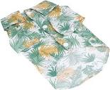 Camiseta Havaiana para Animais de Estimação, Folhas de Coqueiro ...