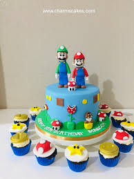 In paper mario, a cake can be simply made by cooking a cake mix that is only found in shy guy's toy box. Charm S Cakes Mario And Luigi Custom Cake