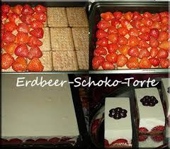 Rezepte Erdbeer Schoko Torte Torten Backen