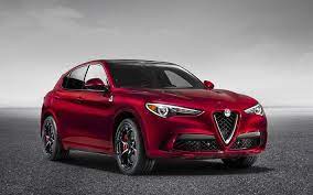 Download Wallpapers Alfa Romeo Stelvio Quadrifoglio 2018 Crossover Alfa Romeo New Alfa Romeo Red Quadrifoglio Besthqwallpapers Com Alfa Romeo Stelvio Alfa Romeo New Cars