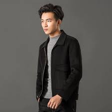 Áo khoác len nam ngắn ve áo mùa đông Hàn Quốc len hai mặt Nizi zero cashmere  áo khoác len nam - Áo len 🆘 Kho Hàng Tàu | Đặt hàng cực