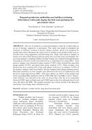 We did not find results for: Pdf Pengaruh Pemberian Antibiotika Saat Budidaya Terhadap Keberadaan Residu Pada Daging Dan Hati Ayam Pedaging Dari Peternakan Rakyat