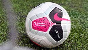 Aerotrac grooves in the surface help ensure a stable flight through the air. Premier League Ball 2014 Off 70