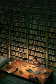 Twitter Book Lovers Library Art Reading Art