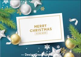 2020 Merry Christmas Greeting Card Vector Free Download Postcard with a symbol of 2020. 2020 merry christmas greeting card