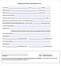 Sample form for taking authorize payments? Free 10 Background Check Authorization Forms In Pdf Ms Word