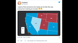 Social Media Memes Nevada As They Await Its Election Results The State