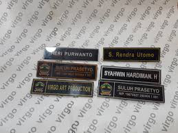 Видео cara membuat name tag канала unik sablonqu. Cara Membuat Name Tag Papan Nama Dada