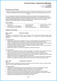 operations manager cv example + writing