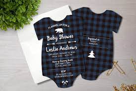 Lumberjack Baby Shower Invitation Buffalo Plaid Invitation Etsy Lumberjack Baby Shower Lumberjack Baby Shower Invitations Plaid Baby Shower