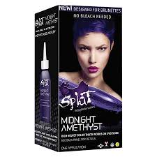 Splat Midnight Hair Color Amethyst 6 0 Fl Oz In 2020 Splat Midnight Hair Color Midnight Hair Splat Hair Dye