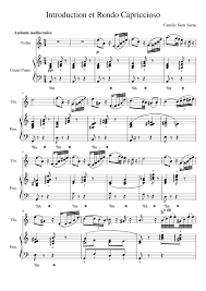 I would like to receive email from berkleex and learn about other offerings related to introduction to music theory. Introduction Et Rondo Capriccioso Saint Saens Ylia Sheet Music For Violin Piano Solo Musescore Com