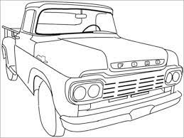 Coloring pages holidays nature worksheets color online kids games. Ford Classic Car Coloring Pages Coloringbay