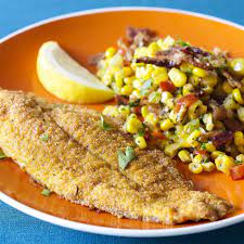 Coat catfish in cornmeal mixture. Pan Fried Catfish Filets Recipe Allrecipes