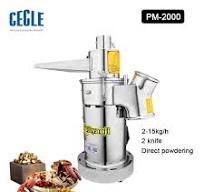 Fine Laboratory Powder Pulverizer Superfine Flow Type Herb Grain Powder  Grinding Machine - PM-2000 / 110V-US Plug-Single phase