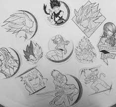 Dragon ball z tattoo outline. Pin By Johanne Hernandez On Dbz Sp Anime Tattoos Dragon Ball Artwork Dragon Ball Art