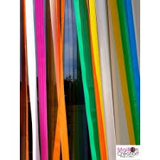 Rideau de porte extérieur gifi : Rideau De Porte En Pvc Multicolore
